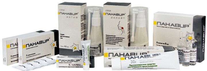 Цитомегаловирус и Панавир