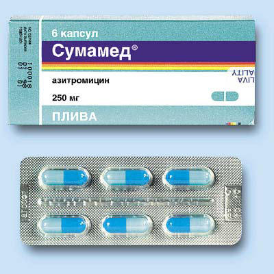 сумамед при простатите