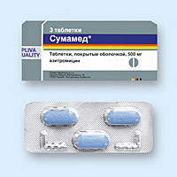 Сумамед при уретрите